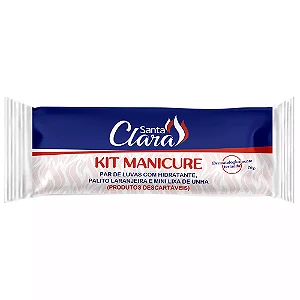KIT MANICURE DESCARTAVEL SANTA CLARA