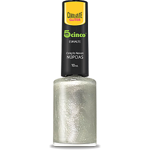 ESMALTE CINCO 10ML CINTILANTE C/ GLITTER NUPCIAS