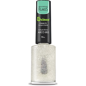 ESMALTE CINCO 10ML FLAKES BI ARCO IRIS