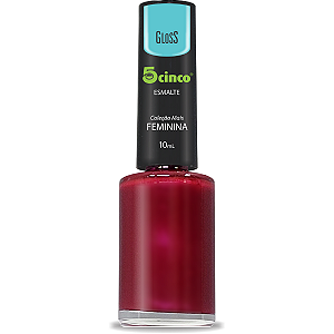 ESMALTE CINCO 10ML GLOSS FEMININA
