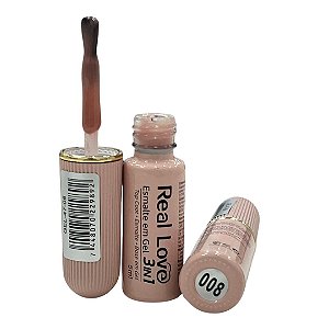 ESMALTE EM GEL REAL LOVE 3 EM 1 COR 08