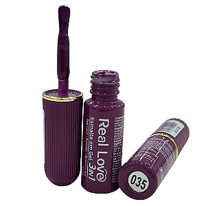 ESMALTE EM GEL REAL LOVE 3 EM 1 COR 35