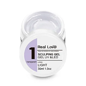 GEL 1 TRANSPARENTE 30G REAL LOVE