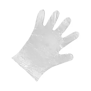 LUVA PLASTICA DESCARTAVEL 100UND VILTY