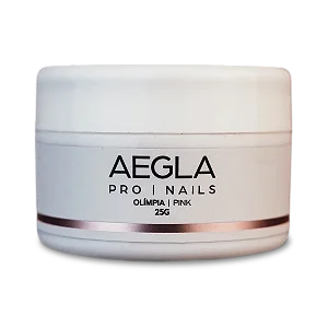 GEL DE UNHAS AEGLA PRO 25G- OLIMPIA PINK