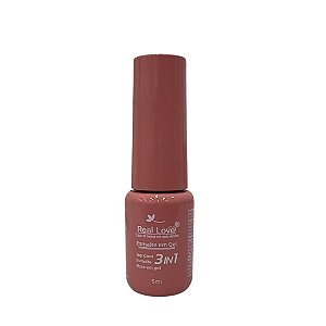 ESMALTE EM GEL REAL LOVE 3 EM 1 PLASTICO COR 09