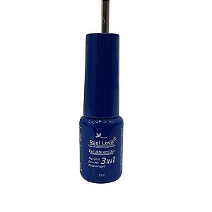 ESMALTE EM GEL REAL LOVE 3 EM 1 PLASTICO COR 30