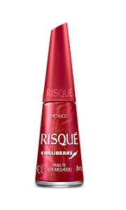 ESMALTE RISQUE CHILLIBEANS PARA TE VER.MELHO(R)