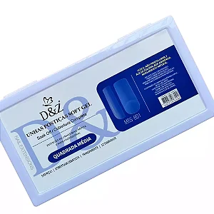 SOFT GEL 500PCS D&Z- QUADRADA MEDIA MBS-801