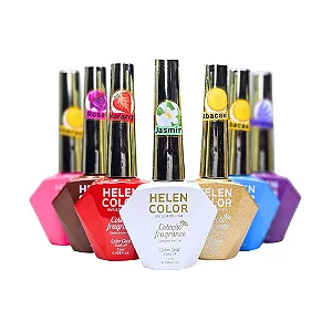 ESMALTE EM GEL COLEÇÃO FRAGANCE HELEN COLOR - A