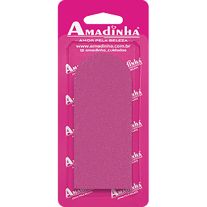 LIXA PEDICURE ROSA C/ 50UND AMADINHA