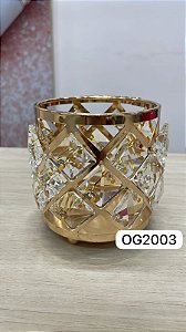 PORTA PINCEL LUXO DOURADO OG2003