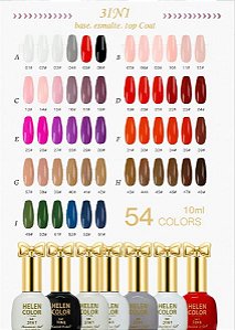 ESMALTE EM GEL 3 EM 1 HELEN COLOR - B