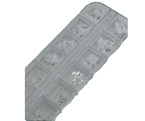 KIT DE DECORAÇÃO 3D LAÇOS- CORES SORTIDAS