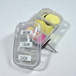 KIT BROCA DISCO COM 3 GRAMATURAS+ BROCA