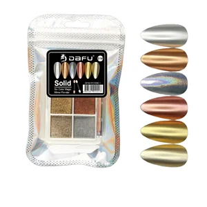 PALETA SOLID COLOR 4 CORES CROMO DAFU