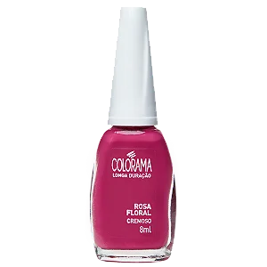ESMALTE COLORAMA ROSA FLORAL