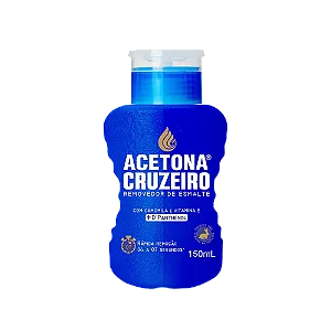 PORTA ACETONA CRUZEIRO 150ML
