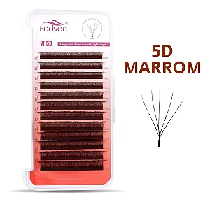 CILIOS FADVAN 0.07 5D MARROM MIX 8-14