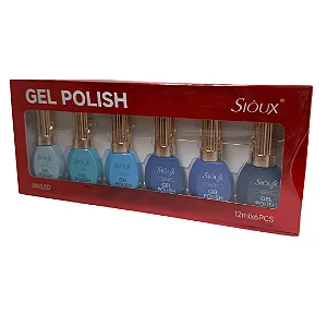 ESMALTE EM GEL SIOUX- COLEÇÃO DE AZUIS