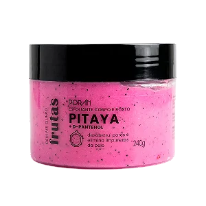 ESFOLIANTE CORPO E ROSTO PITAYA 240G PORAN