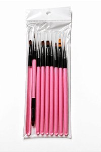 KIT 9 PINCEL + 1 PINCEL DUPLO