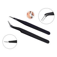 PINÇA DE CILIOS PRETA ZOLA