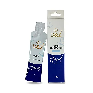 REFIL SACHE DE GEL BLANC WHITE 15G D&Z