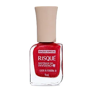 ESMALTE RISQUE MISTERIOS DO INVERNO CALOR DA FOGUEIRA 9ML