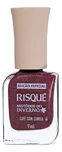 ESMALTE RISQUE MISTERIOS DO INVERNO CAFE COM CANELA 9ML