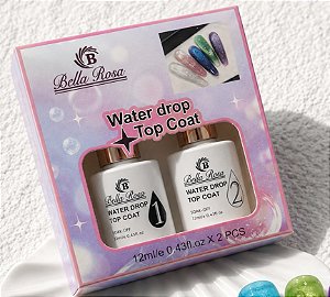 KIT TOP COAT EFEITO GOTA D' AGUA