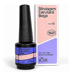 BLINDAGEM ESTRUTURAL GEL 2 EM 1 BEIGE 9G - VOLIA