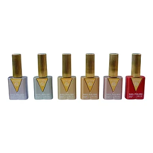 COLEÇÃO ESMALTE EM GEL GLOW FAN NAILS- 6 CORES