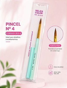 PINCEL HELEN COLOR SINTÉTICO #4