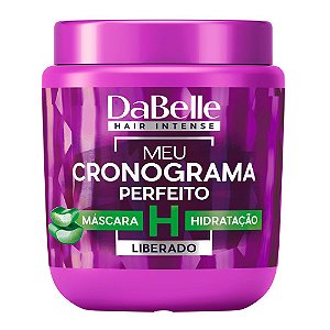 Dabelle Máscara Tratamento Creme de Hidratação Liberado Cabelos Desidratados Meu Cronograma Perfeito Vegano 400g