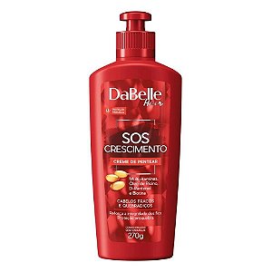 Dabelle Creme de Pentear Leave-In Fortalecedor SOS Crescimento 270g