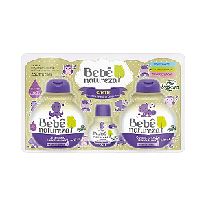 Kit Bebê Natureza Shampoo e Condicionador Lavanda 230ml