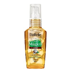 Dabelle Óleo Mágico Coco Reparador Pontas Brilho Filtro UV 40ml