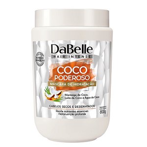 Dabelle Máscara Tratamento Hidratação Coco Poderoso 800g
