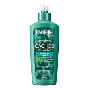 Dabelle Creme de Pentear Leave-In Desembaraço Cachos da Onda 270g