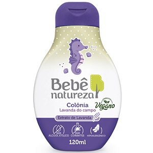 Bebê Natureza Colônia Suave Extrato Lavanda 120ml