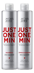 Kit Jacques Janine Just One Min Shampoo Condicionador 270ml
