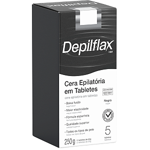 Depilflax Cera Quente Negra 250g