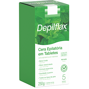 Depilflax Cera Quente Hortelã 250g