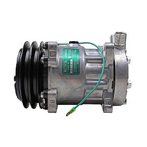 Compressor de Ar Condicionado Modelo 7H15 8 Orelhas - 24 Volts Polia 2A 132mm