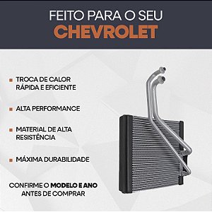 Evaporador de Ar Condicionado Chevrolet Agile Montana 2011 em diante