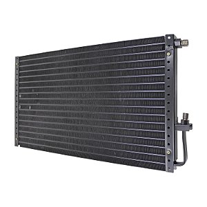 Condensador de Ar Condicionado Universal 14x25 Espessura 32mm Aletas Serpentina