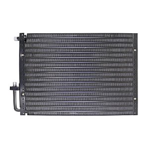 Condensador de Ar Condicionado Universal 14x20 Espessura 32mm Aletas Serpentina