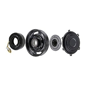 Conjunto de Embreagem do Compressor de Ar Condicionado Sanden 7H15 Volvo 24V