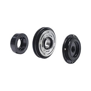 Conjunto de Embreagem do Compressor de Ar Condicionado Denso 6P148 12V Polia